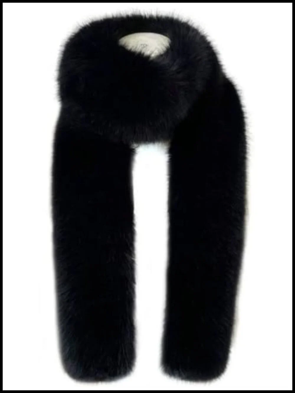 Fluffy Faux Fox Fur Shawl Womens Wedding 1920s Party Stole Shrug Neck Warmer